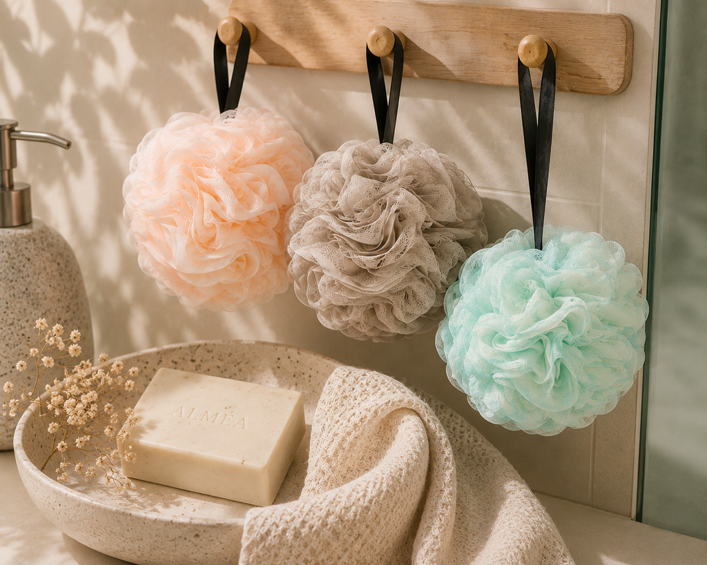 PACK X3 ESPONJAS DE BAÑO