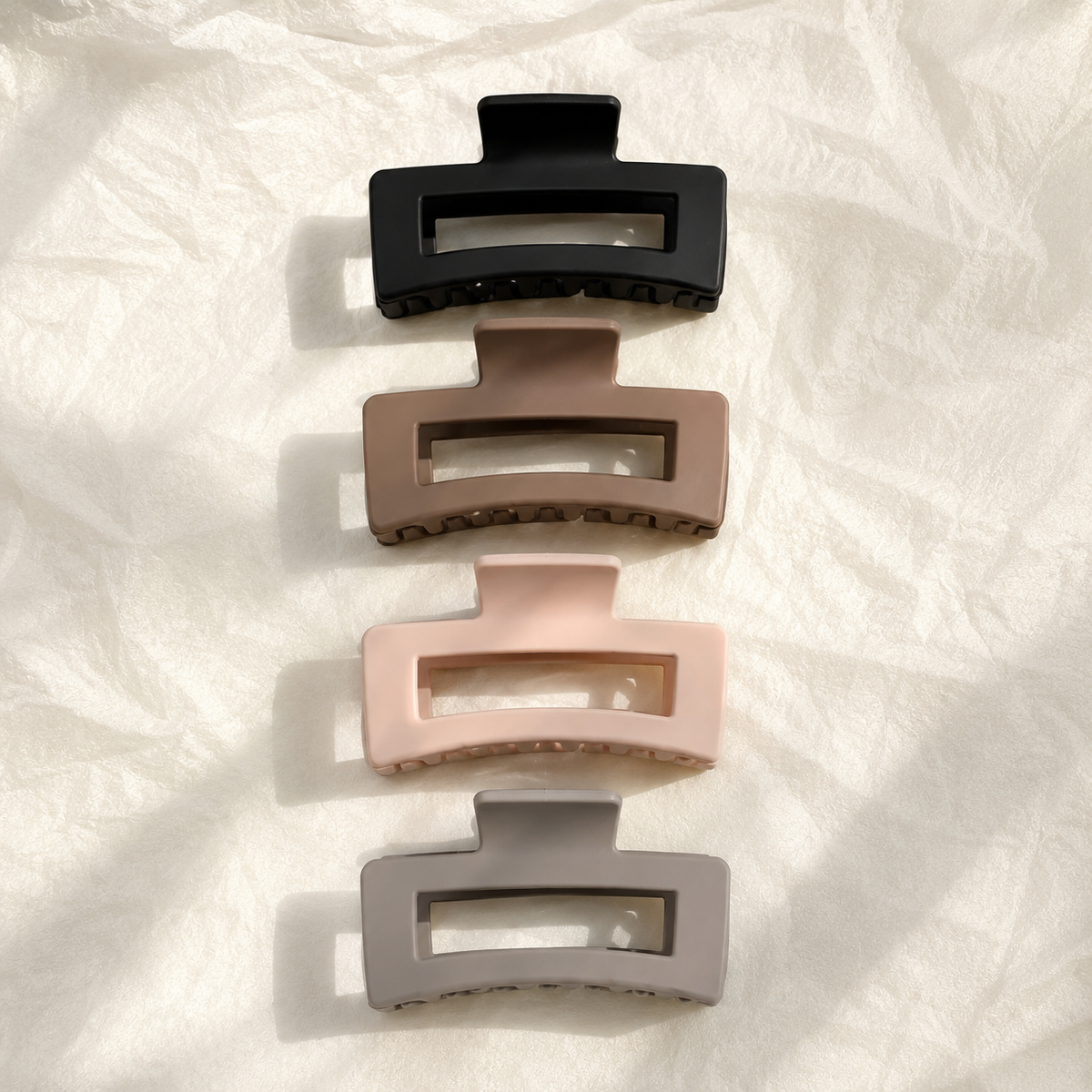 PINZA RECTANGULAR PARA CABELLO