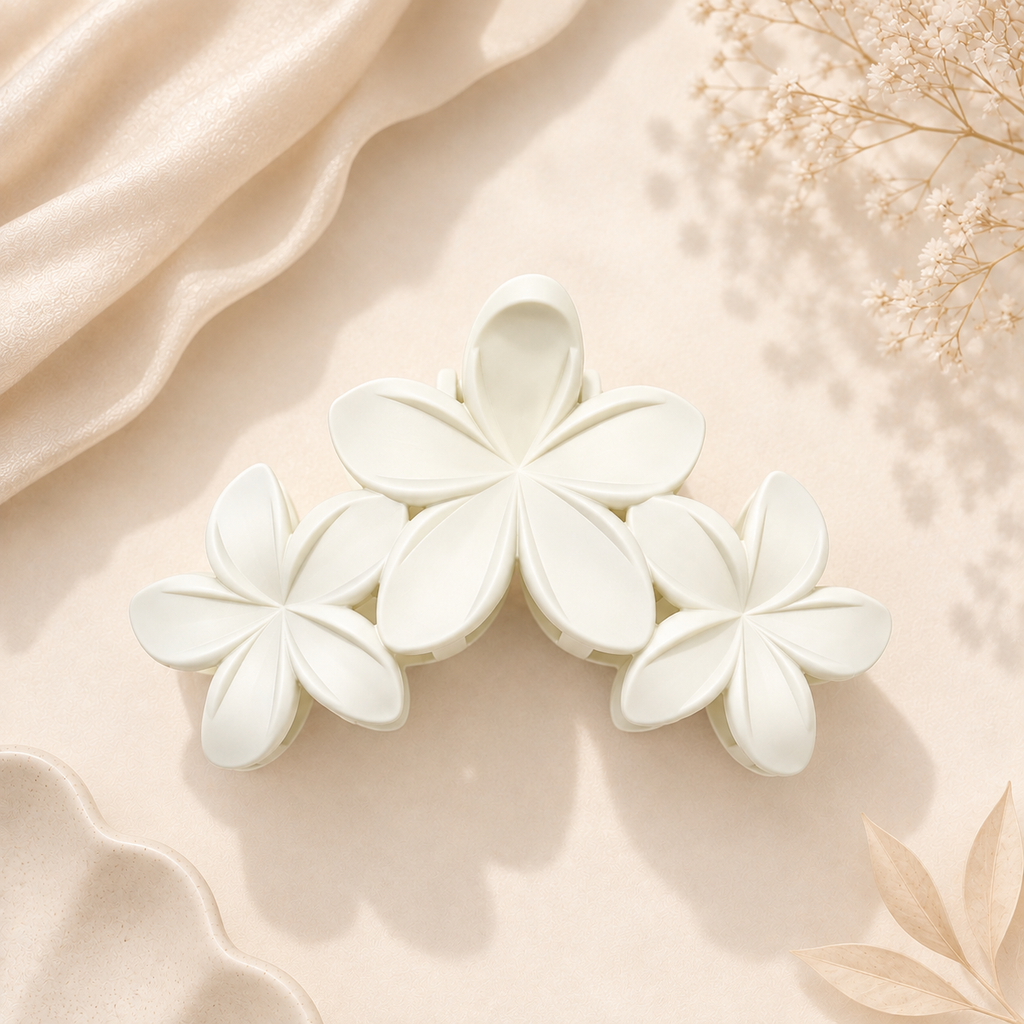 PINZA FLORAL PARA EL CABELLO