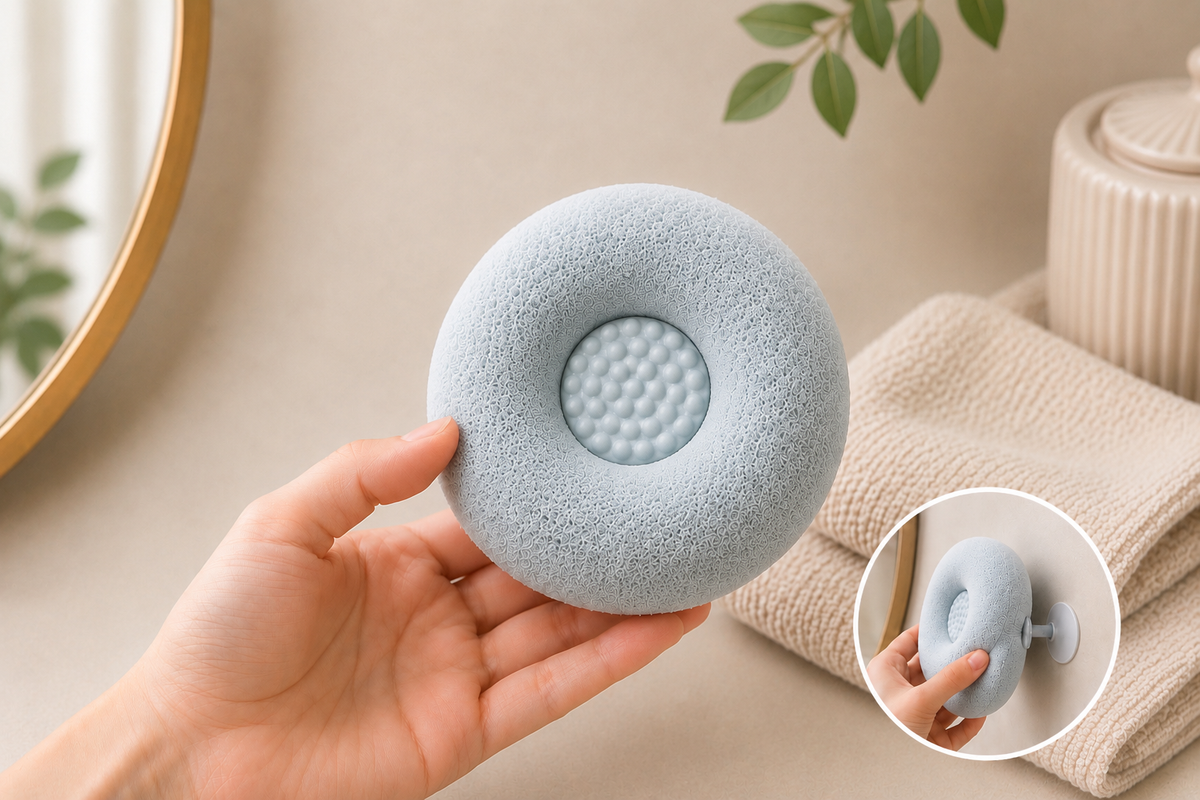 ESPONJA EXFOLIANTE DE BAÑO